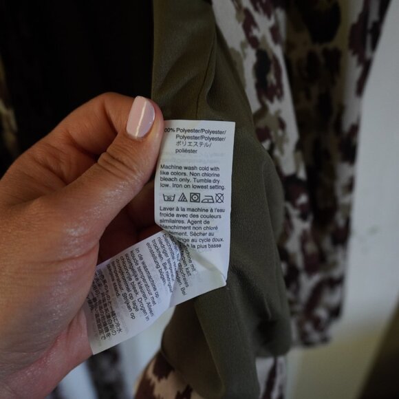 J. Crew Wrap Dress Animal Print - Picture 9 of 13